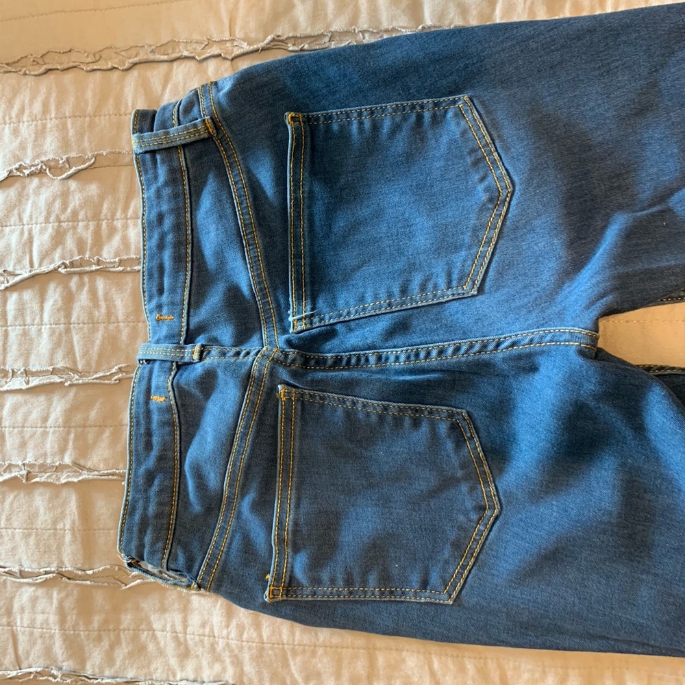 Free People High Rise Ripped Jeggings - Picture 4 of 6